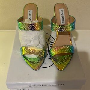 Steve Madden Multicolor Women's Sandals Brand New